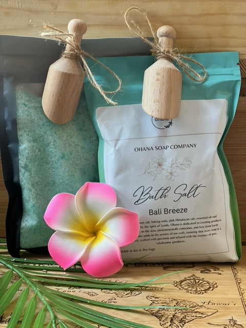 Bath Salt -8oz bag w/scoop