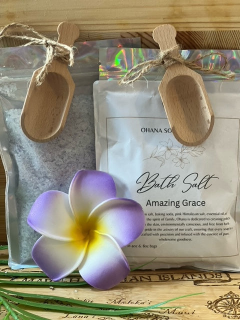Bath Salt -8oz bag w/scoop