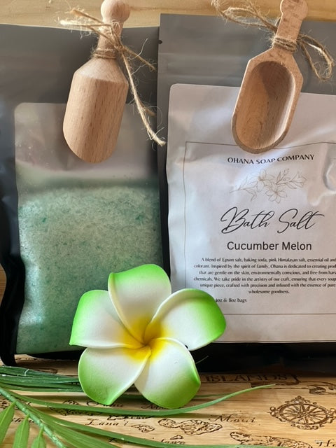 Bath Salt-Cucumber Melon